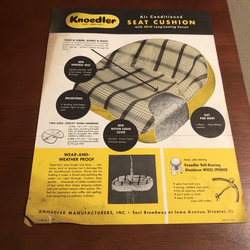 1950s knoedler tractors - knoedler,