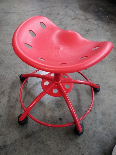 Vintage ikea red tractor chair - vintage,